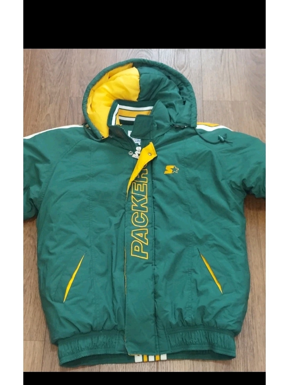 Vintage Starter Green Bay Packers NFL Pro Line Jacket size M